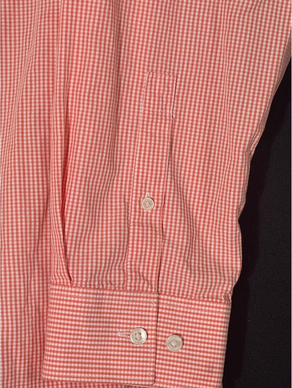 Calvin Klein & Co. Men's XXL Pink Striped Button-Up Shirt - Picture 5 of 6